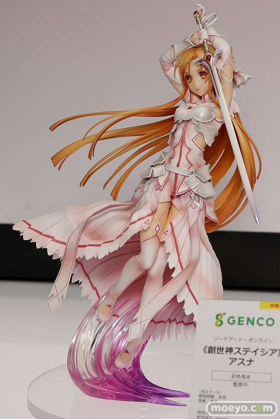 ジェンコ ソードアート・オンライン 《創世神ステイシア》アスナ フィギュア knead メガホビEXPO 2019 Autumn 03