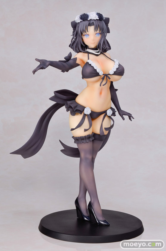 Q-six シノビマスター 閃乱カグラ NEW LINK 雪泉 Wedding2018 Black ver. ノルグレコ K2 MouseUnit フィギュア エロ キャストオフ 01