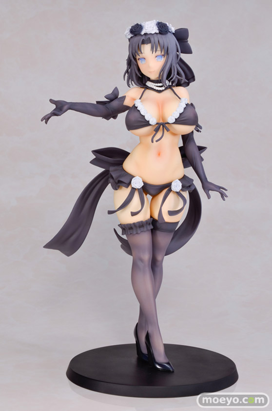 Q-six シノビマスター 閃乱カグラ NEW LINK 雪泉 Wedding2018 Black ver. ノルグレコ K2 MouseUnit フィギュア エロ キャストオフ 05