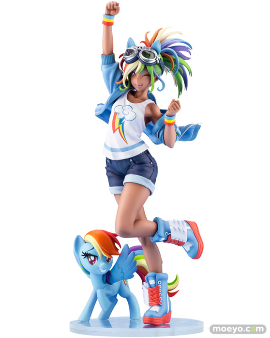 コトブキヤ MY LITTLE PONY美少女 レインボーダッシュ 燕 タカヒ フィギュア 18