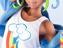 コトブキヤ新作美少女フィギュア「MY LITTLE PONY美少女 レインボーダッシュ」予約受付開始！