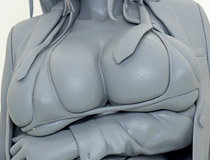 制服の下はエロ水着！？スカイチューブの新作エロフィギュア「雨宮ゆきこ illustration by けけもつ」監修中原型が展示！【WF2020冬】