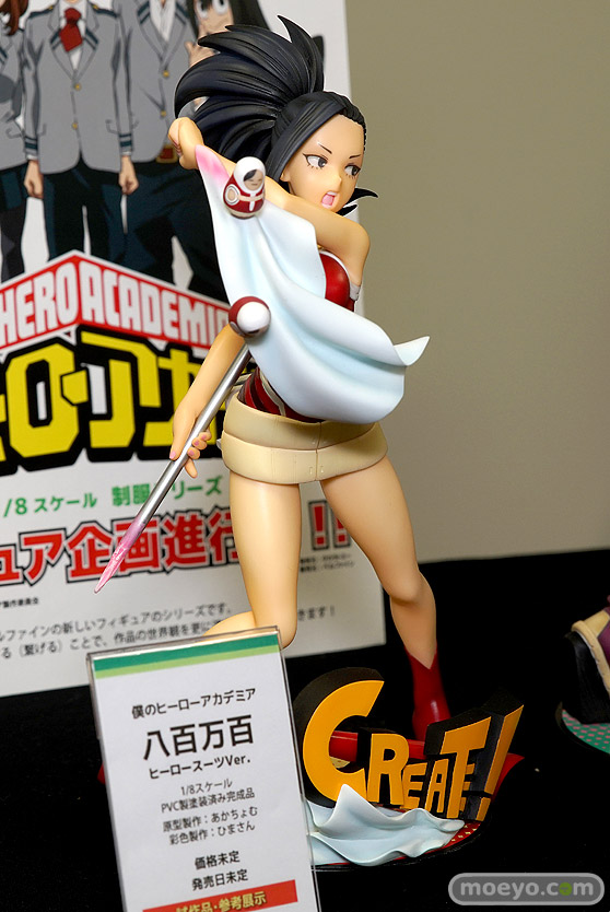 タカラトミー 僕のヒーローアカデミア 八百万百 ヒーロースーツVer. フィギュア あかちょむ ひまさん 2020 冬 ホビーメーカー合同展示会 02