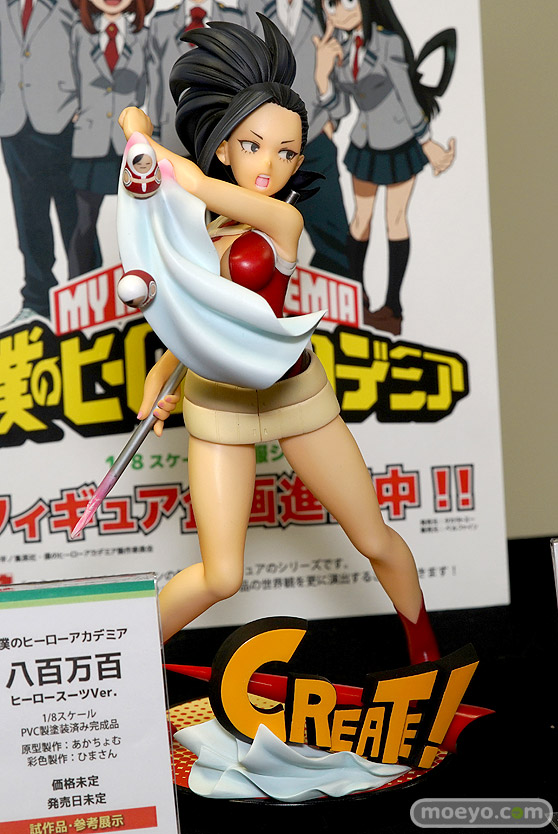 タカラトミー 僕のヒーローアカデミア 八百万百 ヒーロースーツVer. フィギュア あかちょむ ひまさん 2020 冬 ホビーメーカー合同展示会 03