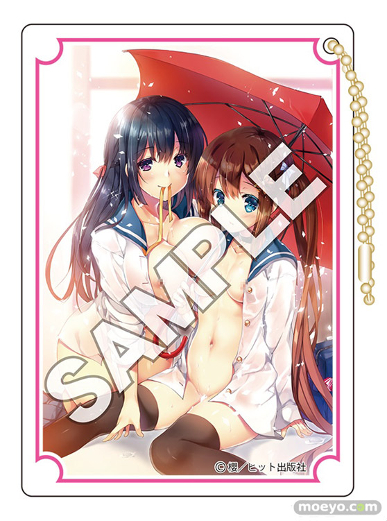 花畑と美少女 櫻:COMIC阿吽Pin-up アクリルアートコレクションSP アダルトキーチェーン 04