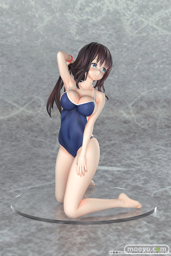 B´full FOTS JAPAN(ビーフル フォトス ジャパン) あやみ先生オリジナルイラスト「さな」水着ver. PUSANカモメ ガタコマ フィギュア 03