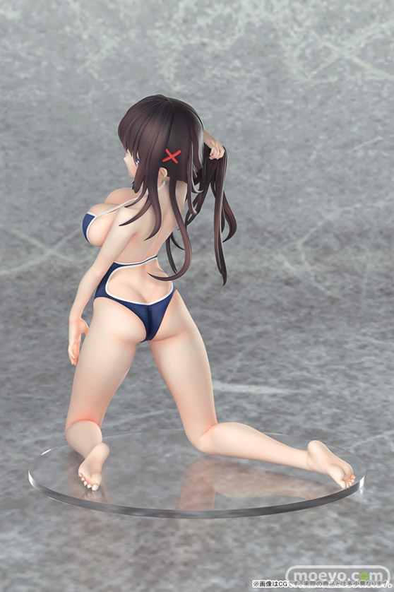 B´full FOTS JAPAN(ビーフル フォトス ジャパン) あやみ先生オリジナルイラスト「さな」水着ver. PUSANカモメ ガタコマ フィギュア 07