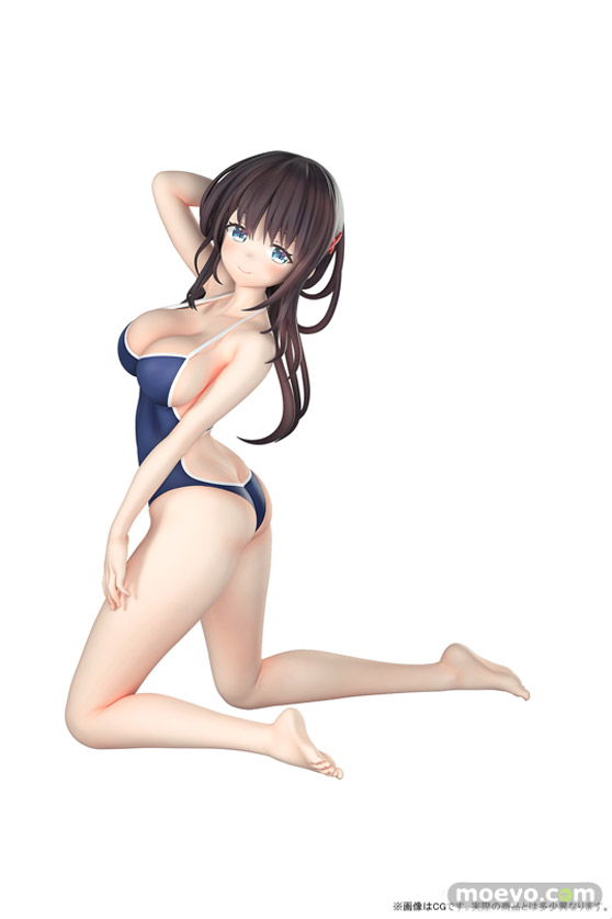 B´full FOTS JAPAN(ビーフル フォトス ジャパン) あやみ先生オリジナルイラスト「さな」水着ver. PUSANカモメ ガタコマ フィギュア 13