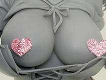 スカイチューブ新作エロフィギュア「黒葛原兎咲 illustration by みちきんぐ」監修中原型が展示！【WF2020冬】