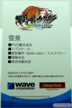 ウェーブ 閃乱カグラ SHINOVI MASTER -東京妖魔篇- 雪泉 フィギュア ワンダーフェスティバル 2020［冬］　10