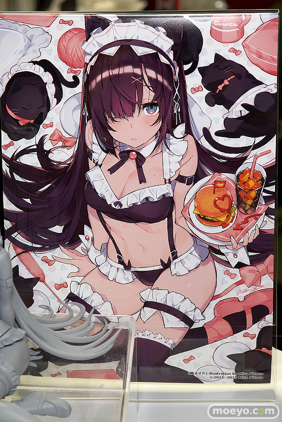 ユニオンクリエイティブ Mika Pikazo イラスト 猫メイド フィギュア 2020 冬 ホビーメーカー合同展示会 12