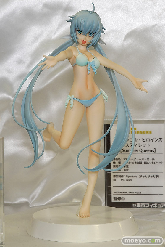 アワートレジャー アッセンブル・ヒロインズ フレームアームズ・ガール スティレット[Summer Queens]  フィギュア Ryuntaro nishi ONDA ワンダーフェスティバル 2020［冬］ 01