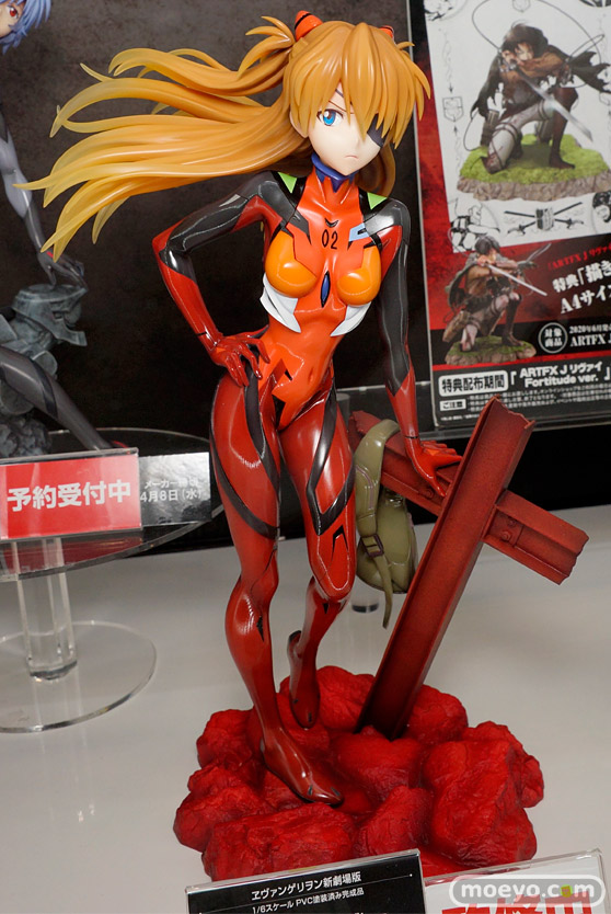 コトブキヤ ヱヴァンゲリヲン新劇場版 式波・アスカ・ラングレー 中田貴之 フィギュア ワンダーフェスティバル 2020［冬］　01