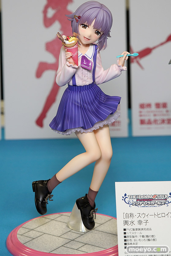 ウェーブ ドリームテック アイドルマスター シンデレラガールズ [自称・スウィートヒロイン]輿水幸子 千鶴 まいもっち フィギュア 2020 冬 ホビーメーカー合同展示会 01