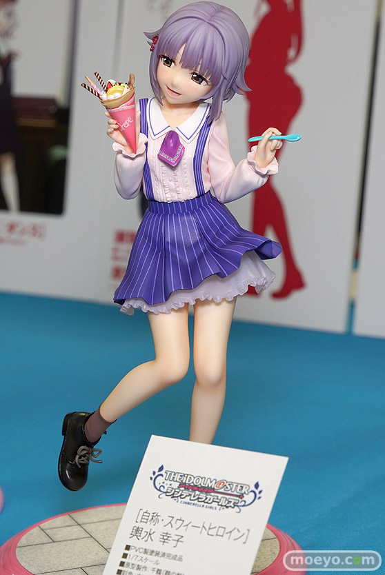 ウェーブ ドリームテック アイドルマスター シンデレラガールズ [自称・スウィートヒロイン]輿水幸子 千鶴 まいもっち フィギュア 2020 冬 ホビーメーカー合同展示会 03