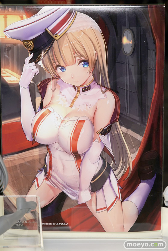 ユニオンクリエイティブ あかさあい イラスト 海軍ムスメ スカーレット フィギュア 2020 冬 ホビーメーカー合同展示会 10