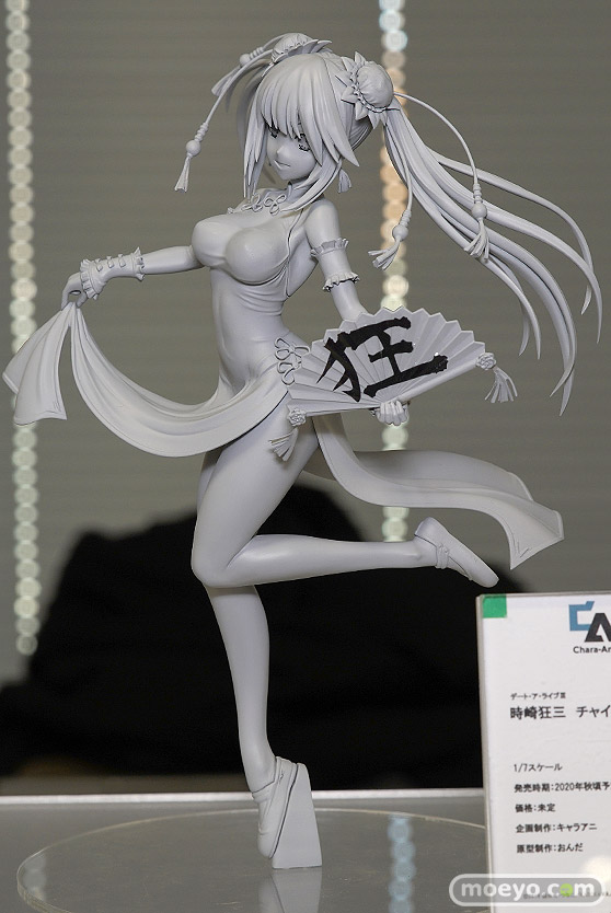 キャラアニ デート・ア・ライブIII 時崎狂三 チャイナドレスver. おんだ フィギュア 2020 冬 ホビーメーカー合同展示会 03