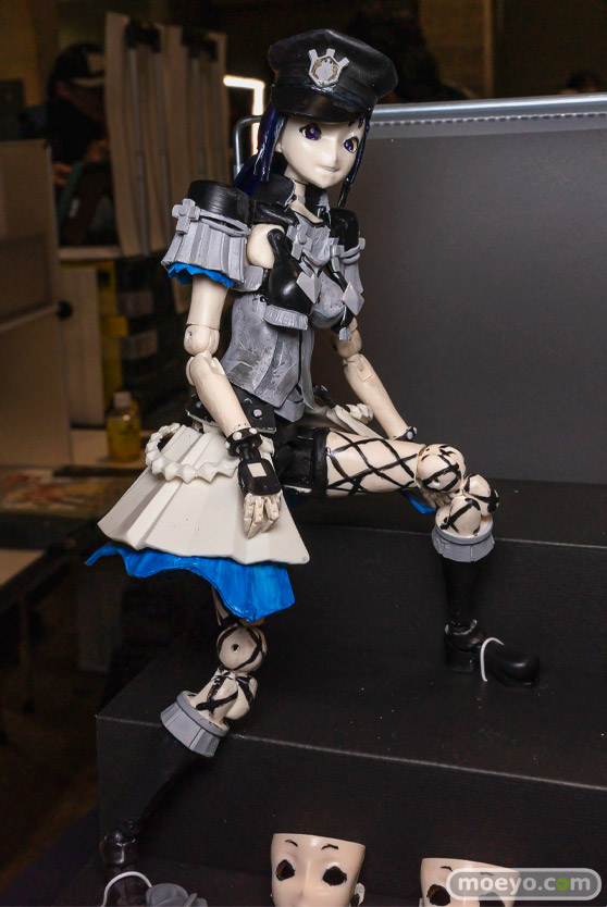 画像　フィギュア　サンプル　レビュー　ワンダーフェスティバル 2020［冬］ （まさかず） ツンの作業机 はちみつ工房 01