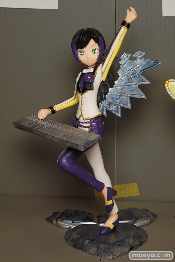 画像　フィギュア　サンプル　レビュー　ワンダーフェスティバル 2020［冬］ A字祭（アジサイ） ゴリラモーター 入る＆出る 03