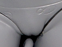 ウイング新作美少女フィギュア「ボンバーガール アクア」監修中原型が展示！【2020冬合同展示会】