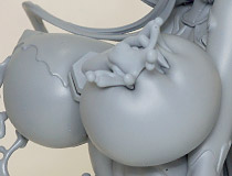 キューズQ新作美少女フィギュア「魔法少女 ミサ姉 スペーススーツ」監修中原型が展示！