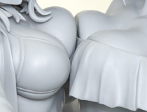 水着＆乳あわせ！ウイング新作美少女フィギュア「五等分の花嫁 中野一花＆中野三玖」監修中原型が展示！【WF2020冬】