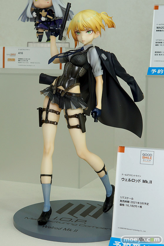 グッドスマイルアーツ上海 ドールズフロントライン ウェルロッド Mk.II フィギュア ワンダーフェスティバル 2020［冬］　03