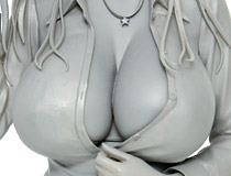 セクシーなワイシャツ姿！チューベローズプラス(オーキッドシード)新作エロフィギュア「Komifloイメージキャラクター 小見川葵 illustration by 魔太郎」監修中原型が展示！【WF2020冬】