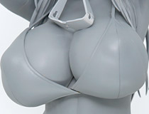 いのうえたくやさん×石山智さんの強力タッグ最新作！オーキッドシード新作美少女フィギュア「ちちのえ+∞2（仮）」監修中原型が展示！【WF2020冬】