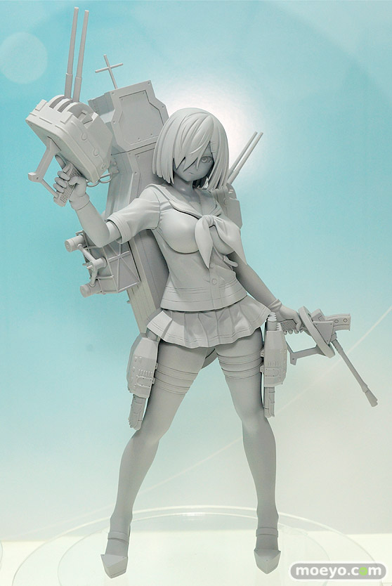 ホビージャパン AMAKUNI 艦隊これくしょん-艦これ- 浜風乙改 横田健 ピンポイント フィギュア ワンダーフェスティバル 2020［冬］　01