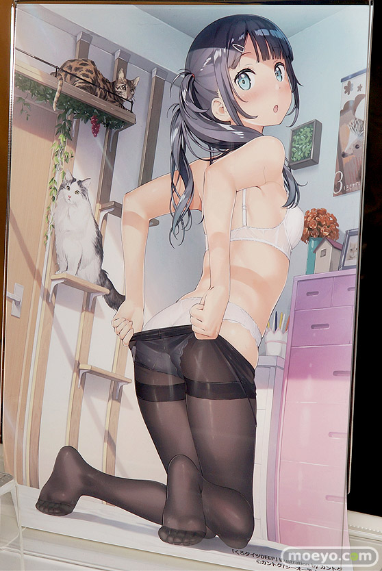 ユニオンクリエイティブ くろタイツDEEP『カントク スキマタイツ』 デザイン・ココ TERR フィギュア 2020 冬 ホビーメーカー合同展示会 19