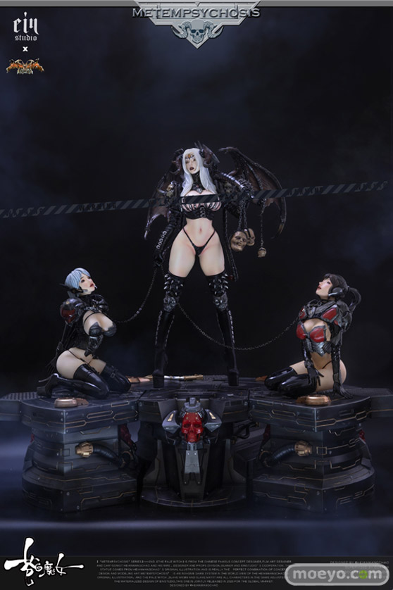 ダイキ工業 METEMPSYCHOSIS（メテムサイコシス）シリーズ METEMPSYCHOSIS（メテムサイコシス）シリーズ 白髪魔女 従者 MX117 従者 MX369 フィギュア エロEinStudio  Heianwangchao 01