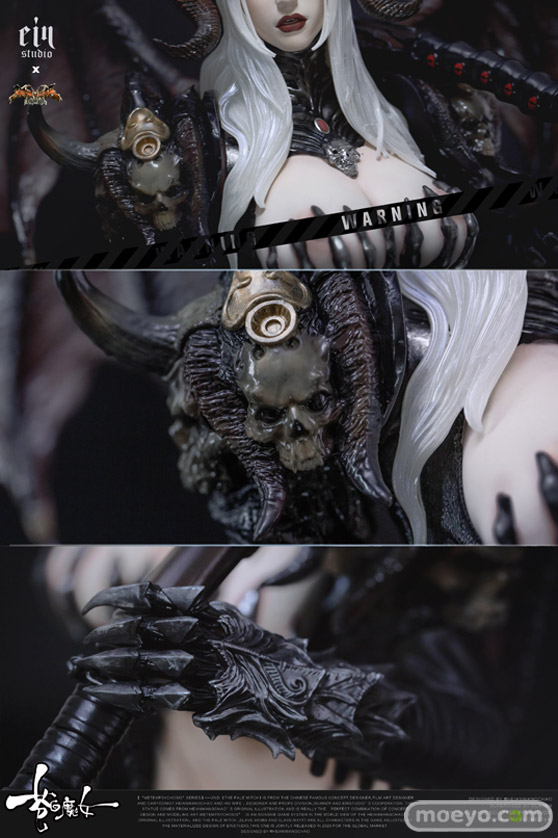 ダイキ工業 METEMPSYCHOSIS（メテムサイコシス）シリーズ METEMPSYCHOSIS（メテムサイコシス）シリーズ 白髪魔女 従者 MX117 従者 MX369 フィギュア エロEinStudio  Heianwangchao 26