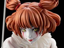 コトブキヤ新作美少女フィギュア「HORROR美少女 IT イット “それ”が見えたら、終わり。 ペニーワイズ (2017) 」予約受付開始！
