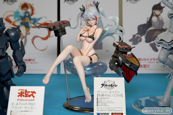 ウェーブ アズールレーン プリンツ・オイゲン[色褪せないエガオ] カーブモデルズ あきもとはじめ フィギュア 2020 冬 ホビーメーカー合同展示会 01
