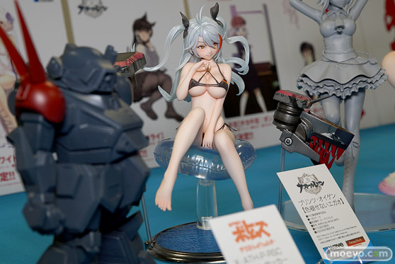 ウェーブ アズールレーン プリンツ・オイゲン[色褪せないエガオ] カーブモデルズ あきもとはじめ フィギュア 2020 冬 ホビーメーカー合同展示会 02