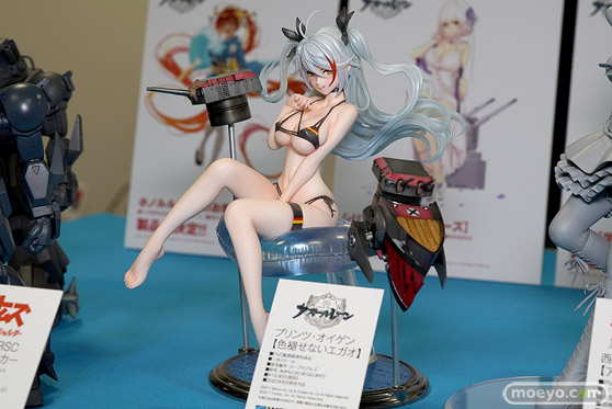 ウェーブ アズールレーン プリンツ・オイゲン[色褪せないエガオ] カーブモデルズ あきもとはじめ フィギュア 2020 冬 ホビーメーカー合同展示会 04