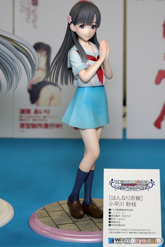 ウェーブ アイドルマスター シンデレラガールズ [はんなり京娘]小早川紗枝 まるひげ namoji フィギュア 2020 冬 ホビーメーカー合同展示会 01