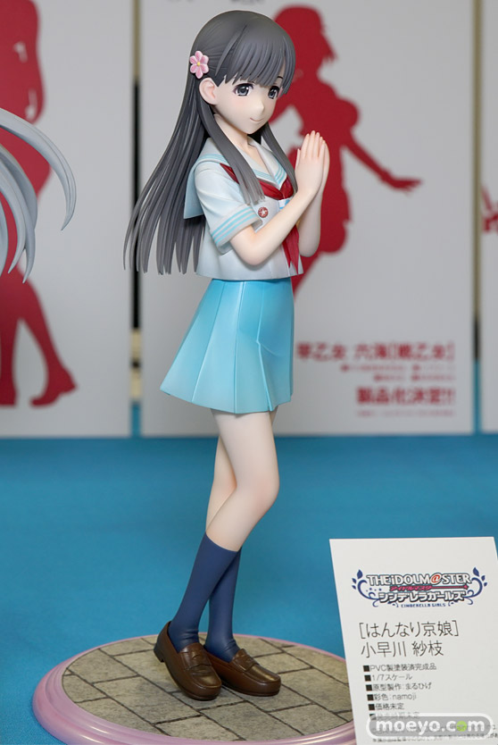 ウェーブ アイドルマスター シンデレラガールズ [はんなり京娘]小早川紗枝 まるひげ namoji フィギュア 2020 冬 ホビーメーカー合同展示会 02