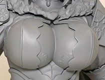 キューズQの新作美少女フィギュア「Fate/Grand Order キャスター/スカサハ＝スカディ[第二再臨 ] 」監修中原型が展示！【WF2020冬】