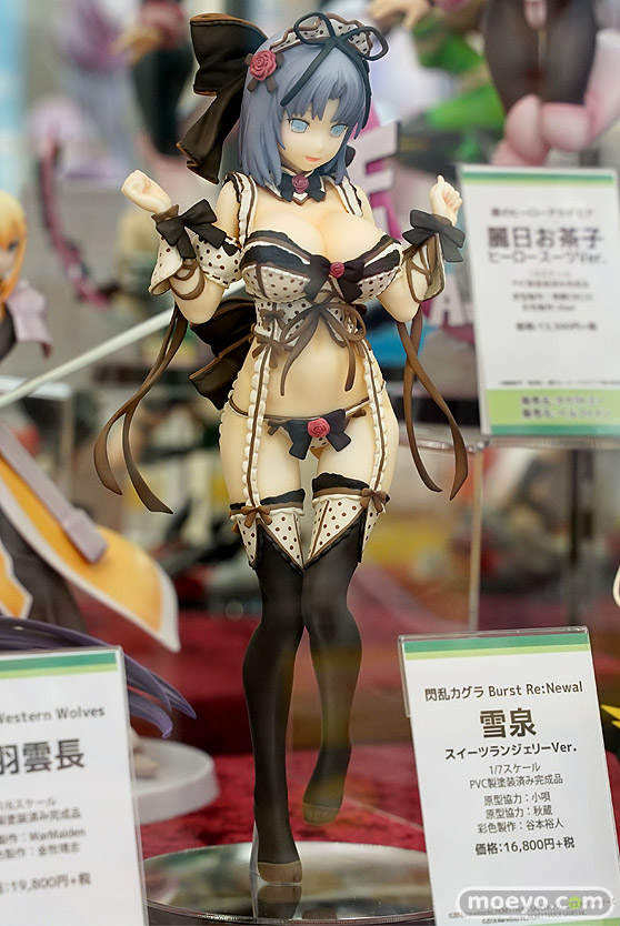 ベルファイン 閃乱カグラ burst Re:Newal 雪泉 スイーツランジェリーVer. 小唄 秋蔵 谷本裕人 フィギュア02