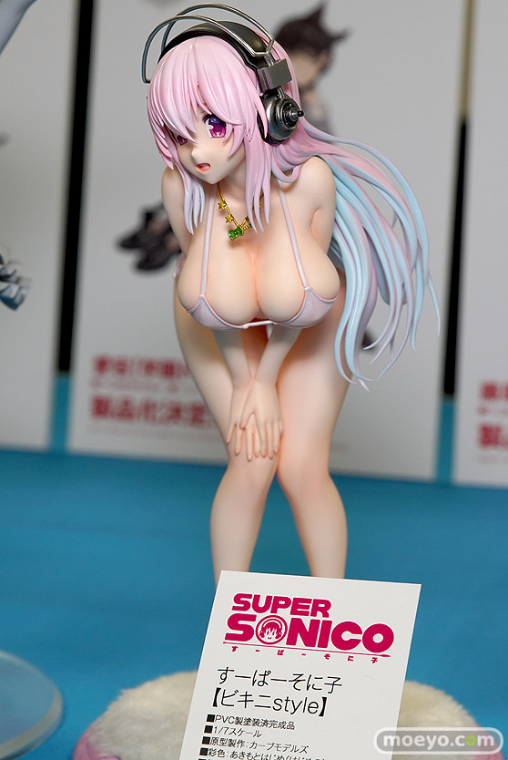 ウェーブ すーぱーそに子【ビキニstyle】 フィギュア カーブモデルズ あきもとはじめ 2020 冬 ホビーメーカー合同展示会 08