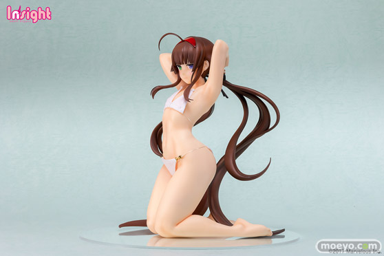 insight(インサイト) 閃乱カグラ PEACH BEACH SPLASH 両備 布水着ver. パーフェクト版 PUSANカモメ (Niya) フィギュア 02