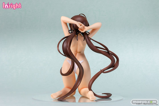 insight(インサイト) 閃乱カグラ PEACH BEACH SPLASH 両備 布水着ver. パーフェクト版 PUSANカモメ (Niya) フィギュア 05