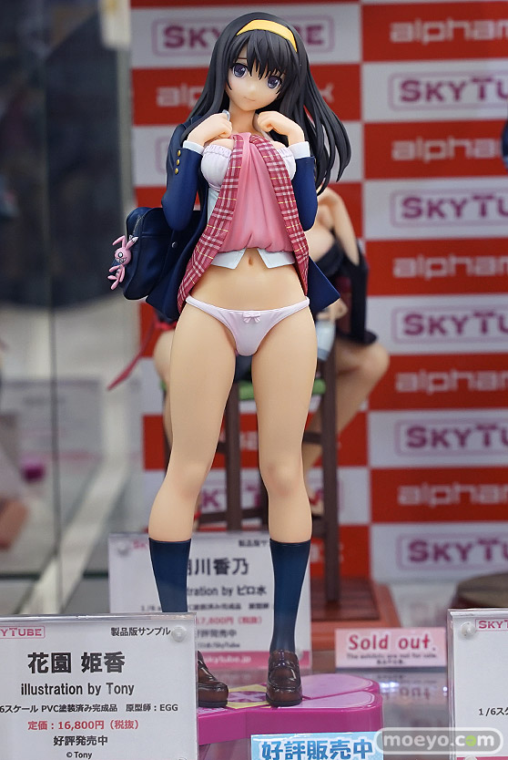 秋葉原の新作フィギュア展示の様子 34