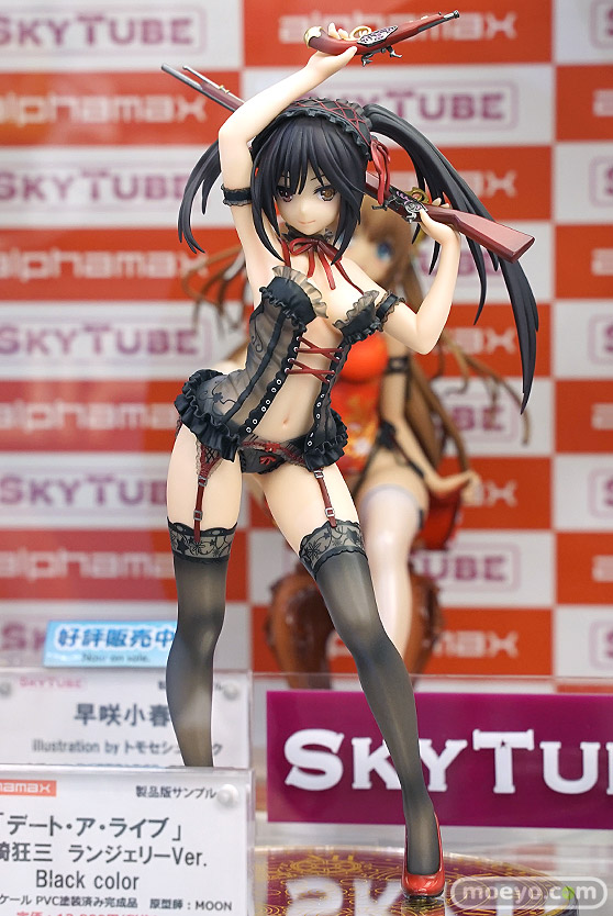 アルファマックス デート・ア・ライブ 時崎狂三 ランジェリーVer. Black color フィギュア MOON 01