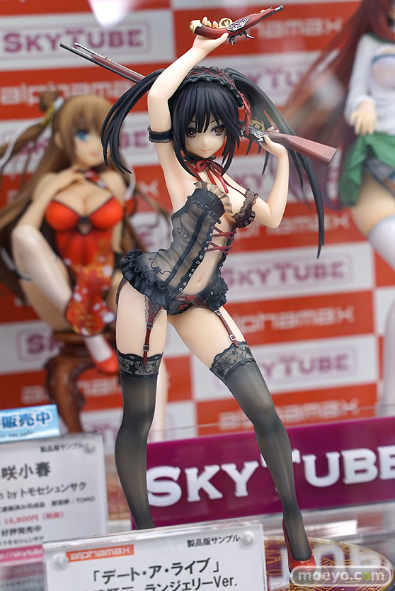 アルファマックス デート・ア・ライブ 時崎狂三 ランジェリーVer. Black color フィギュア MOON 03