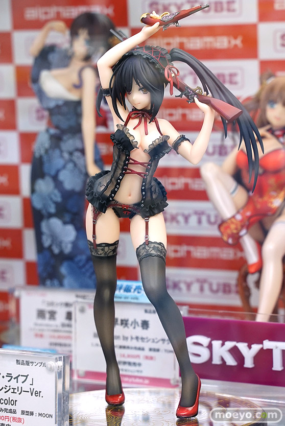 アルファマックス デート・ア・ライブ 時崎狂三 ランジェリーVer. Black color フィギュア MOON 04