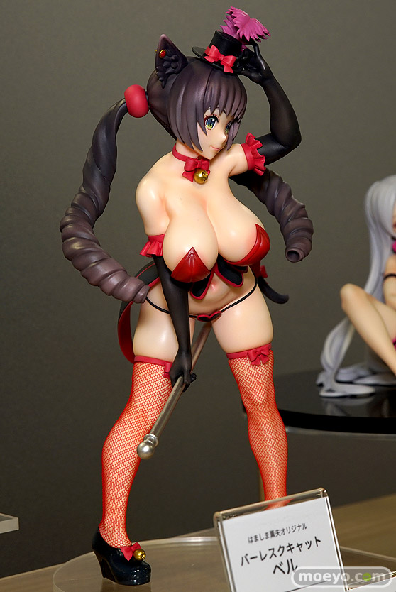 Q-six はましま薫夫オリジナル バーレスクキャット ベル エロ フィギュア ノルグレコ きたかわ 2020 冬 ホビーメーカー合同展示会 02