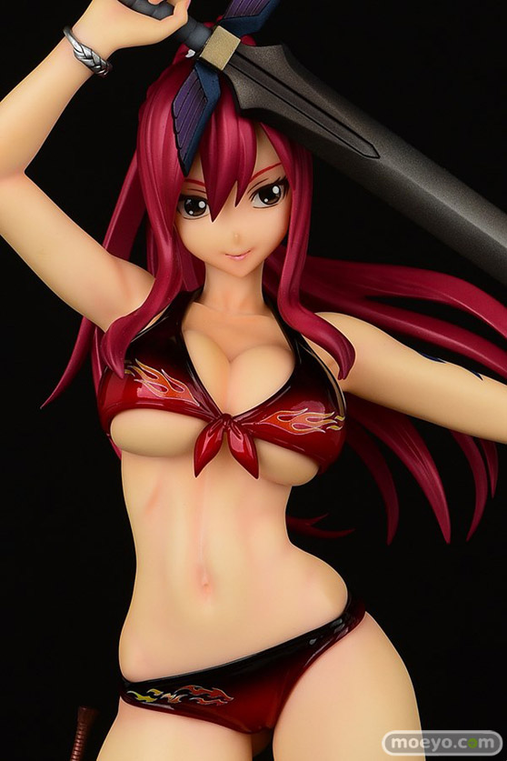オルカトイズ FAIRY TAIL エルザ・スカーレット・水着Gravure_Style/ver.炎 川崎和史 フィギュア 32